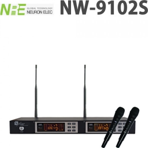 NeuronElec NW9052S | 900MHz UHF 무선마이크 시스템 2채널 | 고급형