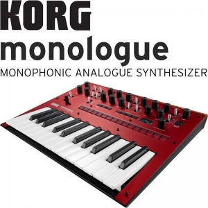Korg monologue RED  | 정식수입품 | 모노로그 | cable 3m 포함
