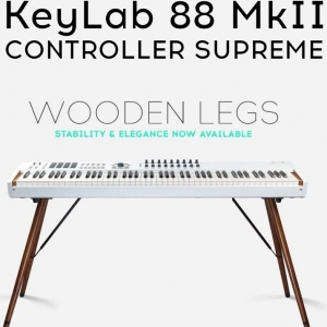 Arturia KeyLab88Mk2 + Wooden Legs (나무스탠드) 키랩88mk2 키랩88마크투 | 정식수입품 | Vcollection6 미포함 | 리뷰포함