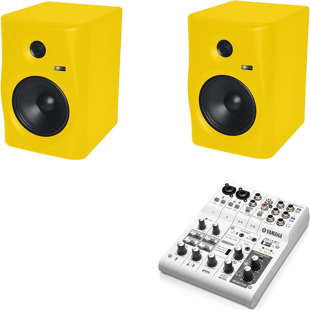 Yamaha AG06 + Gibbon5 Yellow + MICtech TRS-XLR 1.5m포함 | 정식수입품