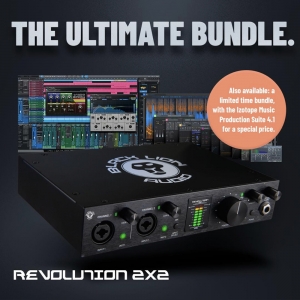 블랙라이언 레볼루션 Black Lion Audio Revolution 2x2 | 정식수입품 | *iZotope Music Production Suite4.1 (1,098,000원 번들패키지 포함) 한정수량