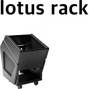 Zon Acoustics Lotus Rack 1베이 블랙 | 정품
