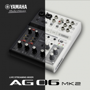 Yamaha 야마하 AG06MK2 하얀색 검정색 | 정식수입품