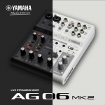 Yamaha 야마하 AG06MK2 하얀색 검정색 | 정식수입품 | 리뷰포함